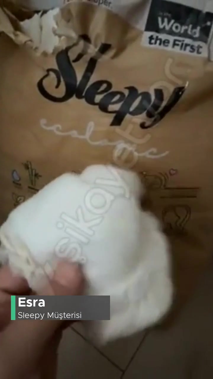 Sleepy Ecologic Külot Bez videonun kapak resmi