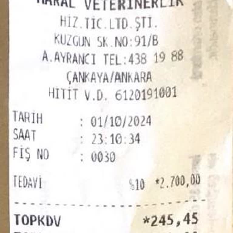Hayvan Hastanesinde Yanlış Yönlendirme ve Yüksek Maliyet Sorunu