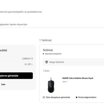 Kayıp Mouse ve Ulaşılamayan Müşteri Hizmetleri