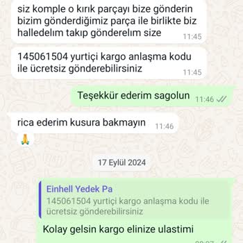Einhell Ürün Destek Sürecinde Yaşanan Sorunlar