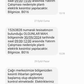 Bitmek Bilmeyen Elektrik Kesintileri