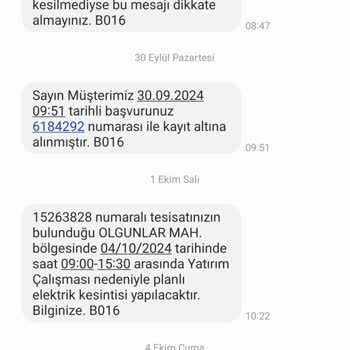 Bitmek Bilmeyen Elektrik Kesintileri