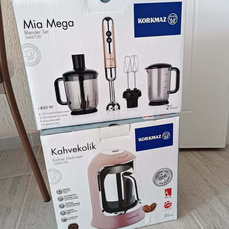 Korkmaz Küçük Ev Aletleri Çeyiz Setinde Seri Arızalar