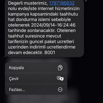 Yanlış Bilgilendirme ile Ücret Şoku