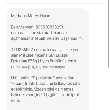 Sipariş İptali ve Kupon Mağduriyeti