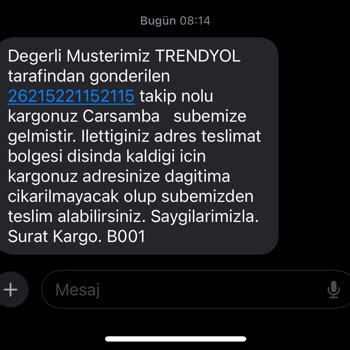 Sürat Kargo'nun Teslimat Sorunları ve Yetersiz Müşteri Hizmeti