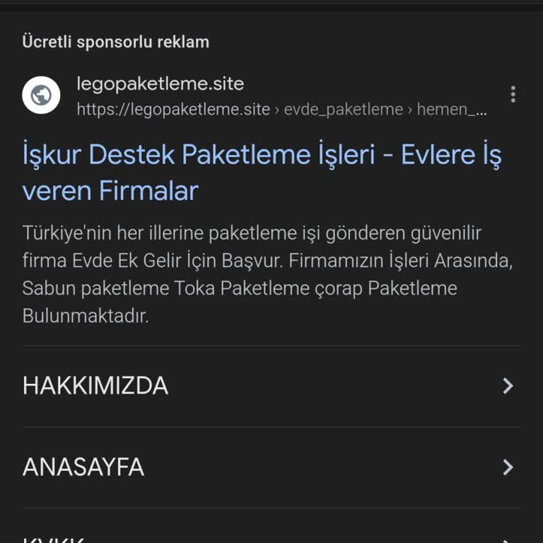 Evde Paketleme İşinde Geri Dönüş Sorunu