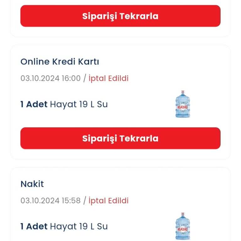 Hayat Su Bayisinin Teslimat Tutarsızlığı