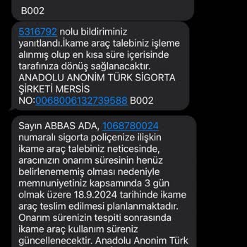 Anadolu Sigorta'nın Hasar Sürecinde Tıkanıklık