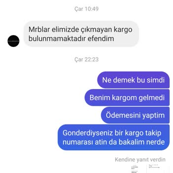 Instagram'dan Sipariş Verdim, Kargom Nerede?