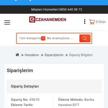 İki Aydır Beklenen Ürün ve Sessiz Kalan Müşteri Hizmetleri