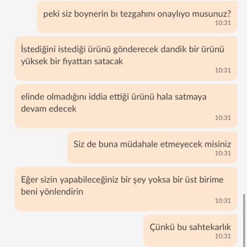 Yanlış Ürün Teslimatı ve Müşteri Hizmetleri Sorunu