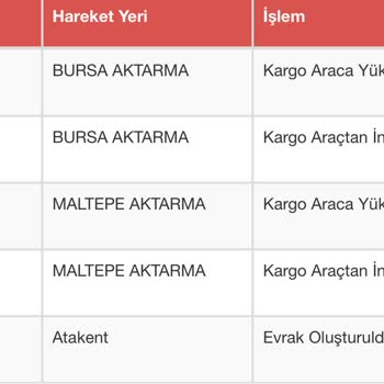 Sürat Kargo'nun Bursa Aktarma Merkezi'nde Bekleyen Kargolar