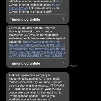 Superonline Kullanılmayan İnternet İçin Haksız Fatura Talebi
