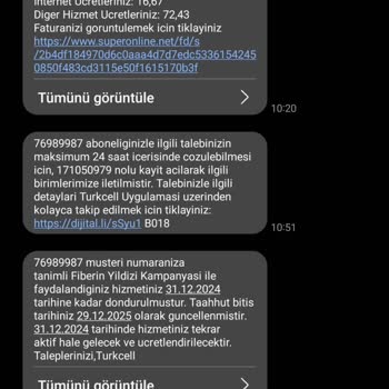 Superonline Kullanılmayan İnternet İçin Haksız Fatura Talebi
