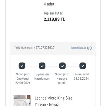 Kötü Durumdaki Ürünler ve Sorunsuz İade Süreci Talebi