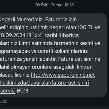 Yanlış Fatura ve Ekstra Ücret Sorunu