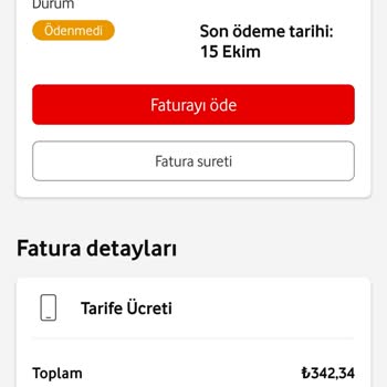Vodafone'dan Bilgim Dışında Gelen Kodlar ve Fatura Şoku