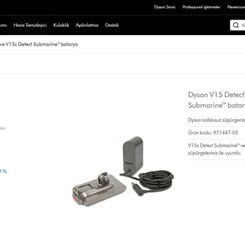Dyson Ürünlerinde Sarf Malzeme Sorunu ve Garanti Süreci