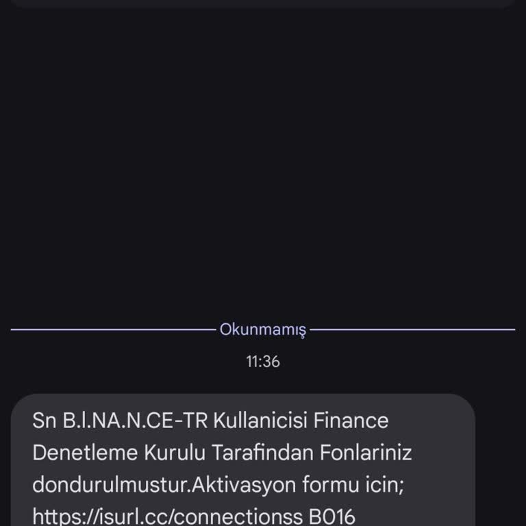 Üyelik Olmadan Gelen Mesaj Hakkında Bilgilendirme Talebi