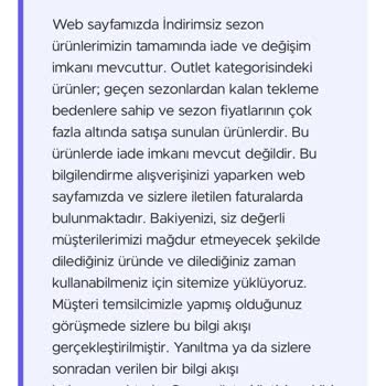 Gaus.com'dan Aldığım Üründe İade Sorunu ve Yanıltıcı Bilgiler