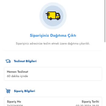 Teslim Edilmeyen Sipariş ve İptal Sorunu