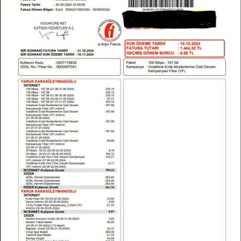 Yanlış Fatura ve İade Edilen Modem Ücreti Sorunu
