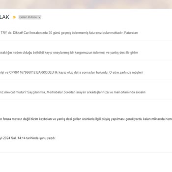 Hepsijet ile Kayıp Kargo ve Yanlış Faturalandırma Sorunu