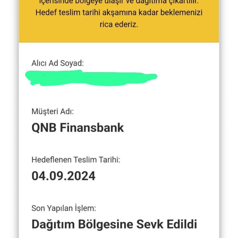 Teslimat Sorunu ve Müşteri Hizmetlerine Ulaşamama