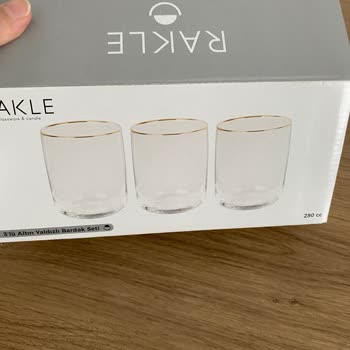 Rakle Eksik Su Bardağı Seti Sorunu!