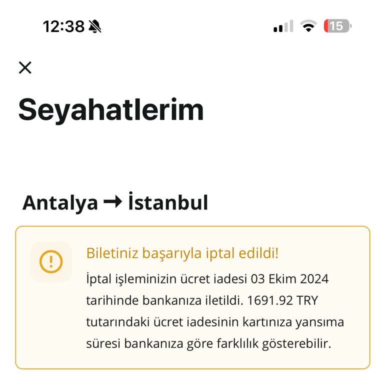 Enuygun.com Uçuş İadesi Yapılmayan Müşteri Mağduriyeti