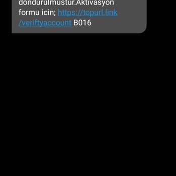 Bilinmeyen Hesap Aktivasyonu ve Fon Dondurma Sorunu