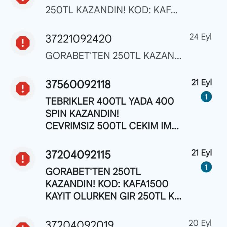 Sürekli Gelen Spam Mesajları İçin Acil Çözüm Talebi