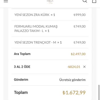 Stellawear'dan Sipariş Sonrası İletişim Sorunu