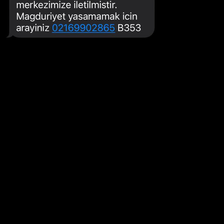 Yanıltıcı Mesajlarla Mağduriyet Tehdidi