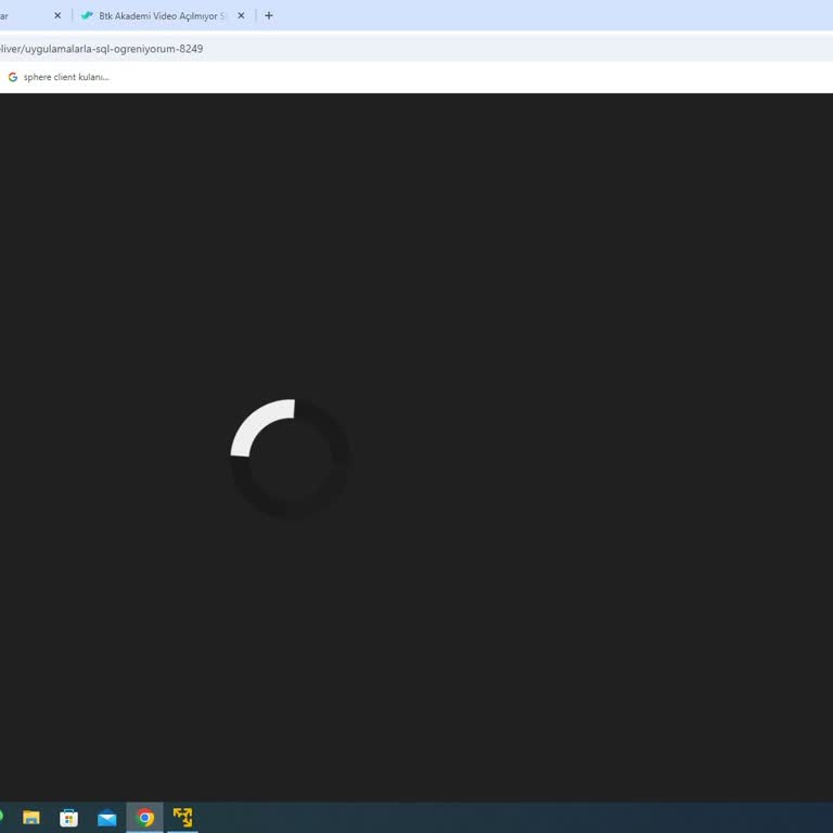 BTK Akademi'de Videolar Açılmıyor, Eğitimim Aksadı