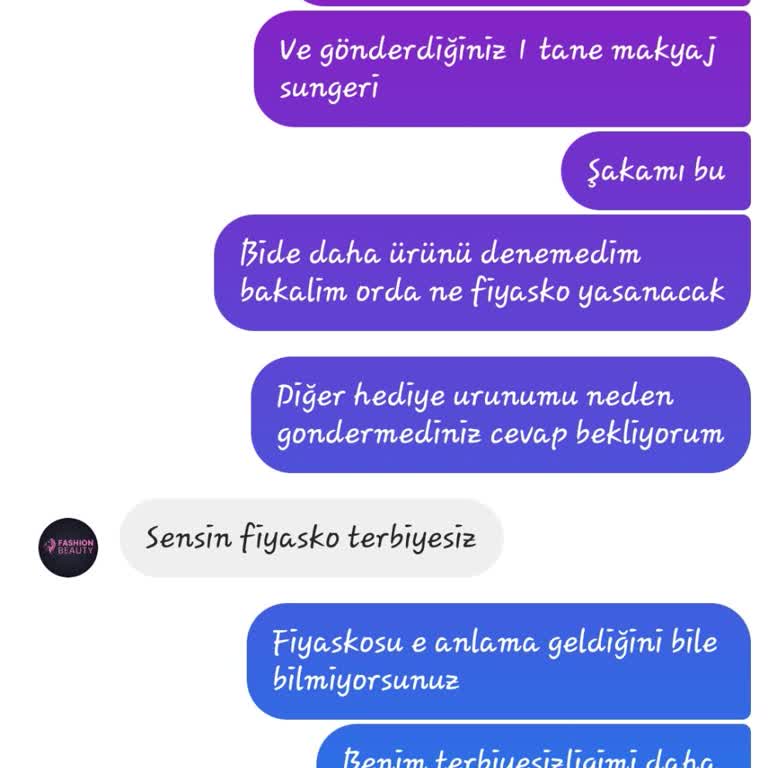 Yanıltıcı Ürün ve Eksik Gönderim
