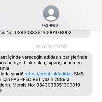 Fashfed Yanıltıcı Hediye Kampanyası!