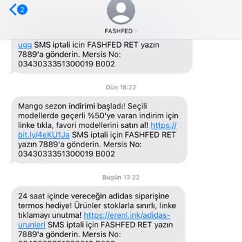Fashfed Yanıltıcı Hediye Kampanyası!
