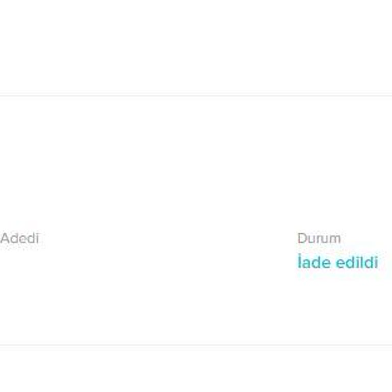 Converse Para İadesi Bekleyen Müşteri