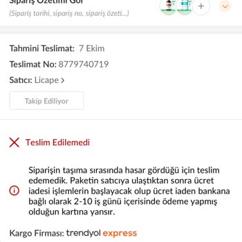 Hasarlı Ürün İadesi ve İndirim Mağduriyeti