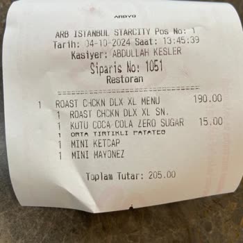 Görseldekiyle Alakasız Roast Chicken Deluxe XL Burger