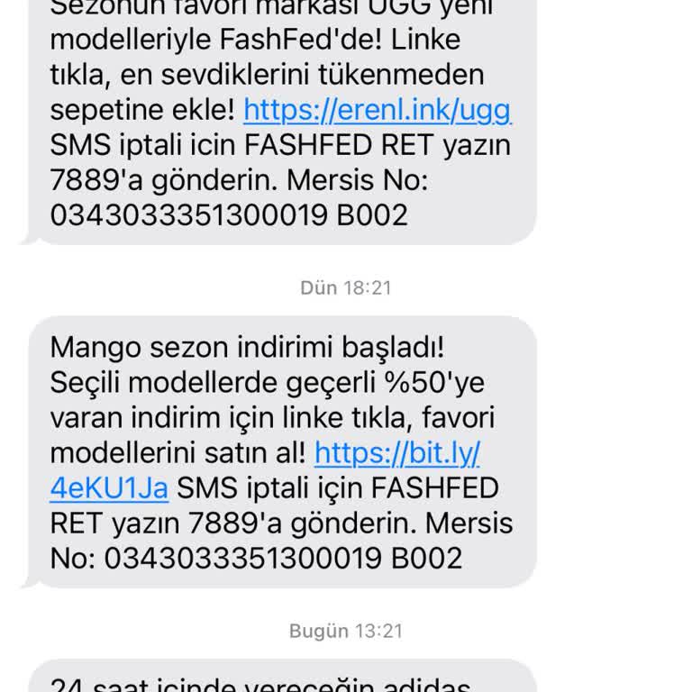 Fashfed Yanıltıcı Hediye Kampanyası