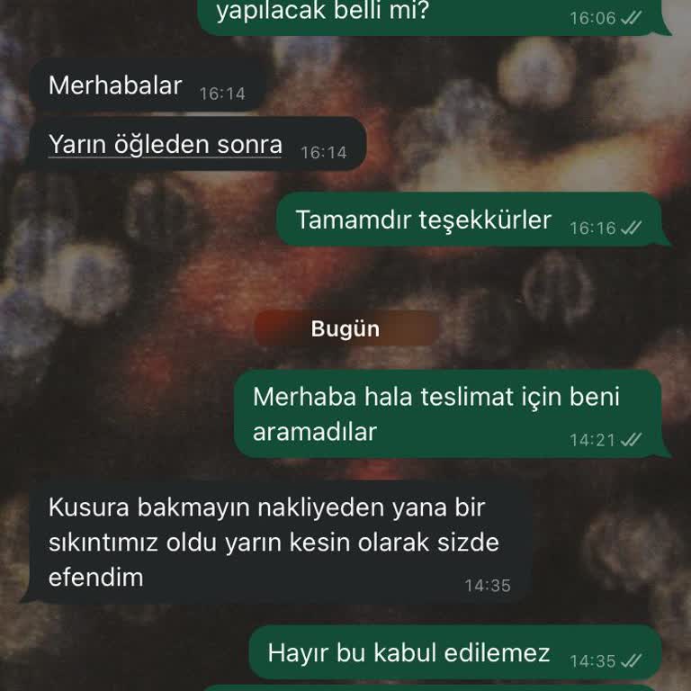 Teslimat Tarihi Sürekli Ertelenen Koltuk