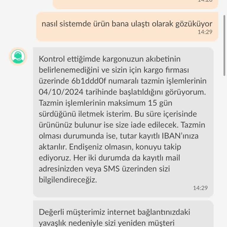 Kayıp Kargo ve Çelişkili Bilgilendirme Krizi
