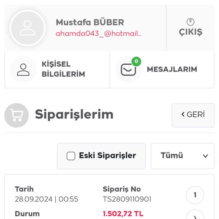 Sipariş Gecikmesi ve İletişim Sorunları