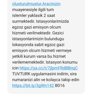 Araç Muayene Randevusu Sorunu