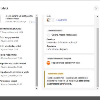 Yanlış Teslimat ve İade Sürecinde Mağduriyet