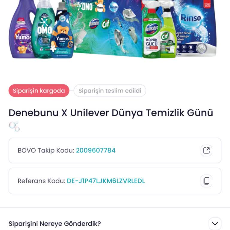 Kargo Sorunu ve İletişim Eksikliği: Denebunu Üyeliğimi İptal Etme Eşiğindeyim