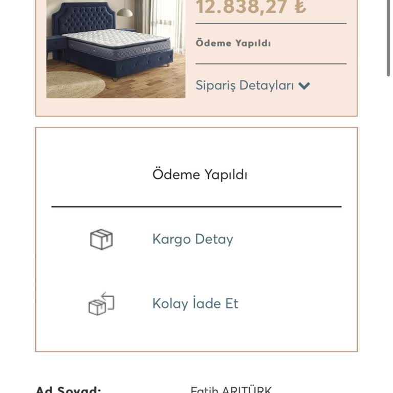 İdaş Yatak Siparişimde Yaşadığım Büyük Hayal Kırıklığı